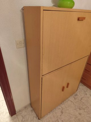 Mueble armario escritorio madera