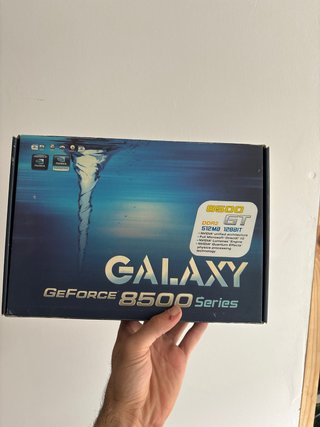 Galaxy GeForce 8500 GT DDR2 Tarjeta Gráfica CAJA