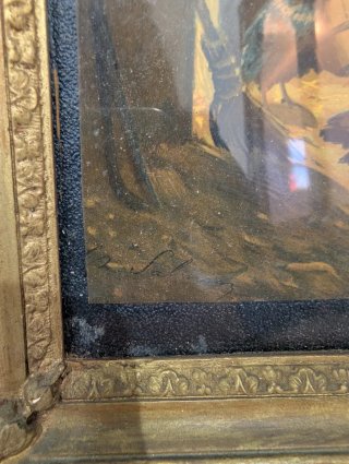 Coppia di quadri francesi