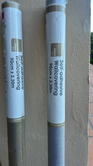 Papel Pintado Autoadhesivo Dorado y Plata