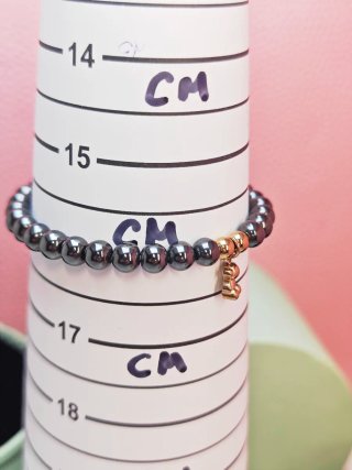 Tous Oso bold pulsera hematita y Rose gold