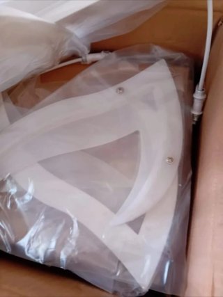 Candeeiro led de teto, flor