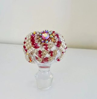 Pulseras de perlas y cristales