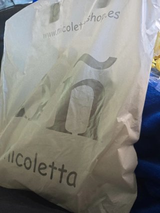 Vestido Nicoletta blanco talla única