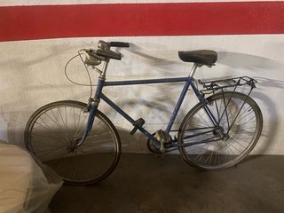 Bicicleta Clásica Azul