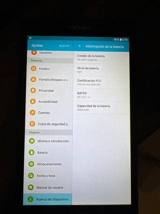 Samsung Galaxy Tab 2 Negro