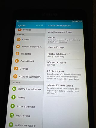 Samsung Galaxy Tab 2 Negro