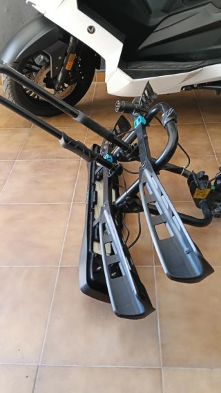 Portabicicletas bola remolque