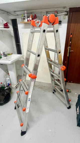 Escalera Dexter Aluminio 20 peldaños