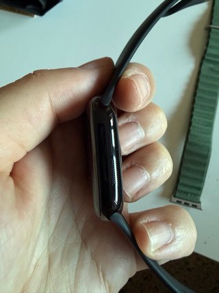 Apple Watch S11 42mm Negro + Correa Verde