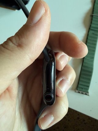 Apple Watch S11 42mm Negro + Correa Verde