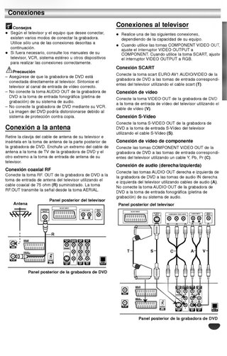 Reproductor grabador DVD marca LG modelo DR-4800