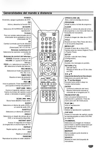 Reproductor grabador DVD marca LG modelo DR-4800