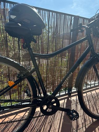 Bicicleta Riverside Negra con Cesta