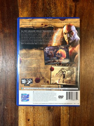 God of War ps2 prima edizione