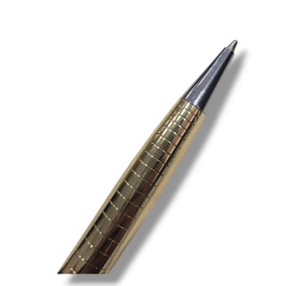 BOLIGRAFO MONTBLANC ROLLERBALL DORADO Y PLATEADO