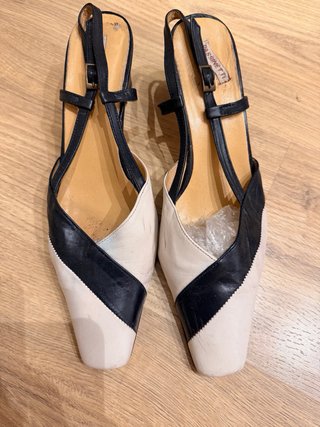 Zapatos Passinetti piel blanco y negro