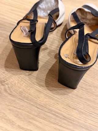 Zapatos Passinetti piel blanco y negro
