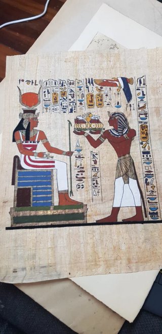 Papiro Egipto Queen of Egypt Papyrus