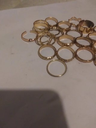 Anillos Acero/Oro 18k Hipoalergénico varias tallas