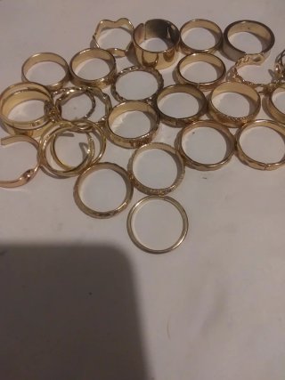 Anillos Acero/Oro 18k Hipoalergénico varias tallas