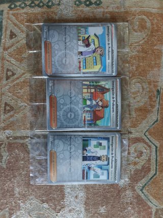 Pack Cartas Pokémon Profesor Selladas