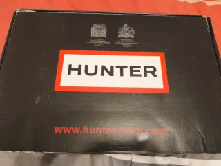 Botas Hunter color Chocolate Talla 38