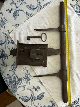 Cerrojo Monumental Forja 54cm 6kg - Siglo XVIII