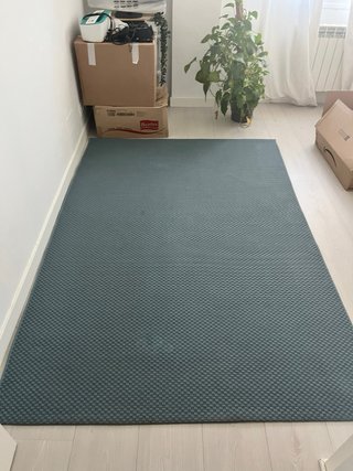 Alfombra IKEA MORUM azul interior/exterior