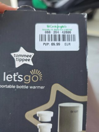Calentador Portátil Tommee Tippee Lets Go