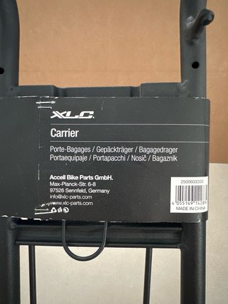 Portaequipajes XLC para Bicicleta 26/28