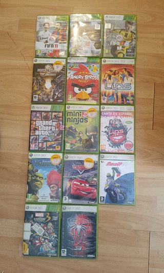Pacchetto Giochi Xbox 360: FIFA, Angry Birds, GTA V