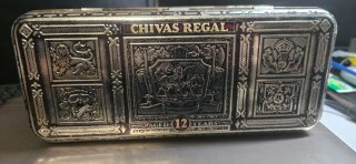 Lata Chivas Regal Metal Decorada