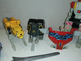 Megazord Power Rangers Bandai 90s