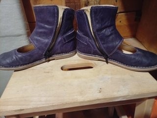 Botines Kickers Talla 36 Morados
