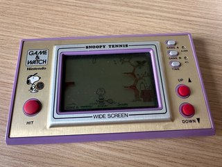 Nintendo Game & Watch Snoopy Tennis SP-30.Año 1984