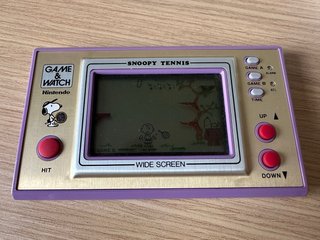 Nintendo Game & Watch Snoopy Tennis SP-30.Año 1984