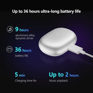 Xiaomi Redmi Buds 4 Pro , REACONDICIONADO señales de uso, Auriculares inalámbricos Bluetooth 5.3, 43 dB de Cancelación de Ruido Inteligente, Audio HiFi, 36 Horas de Duración de la Batería, Conecti...