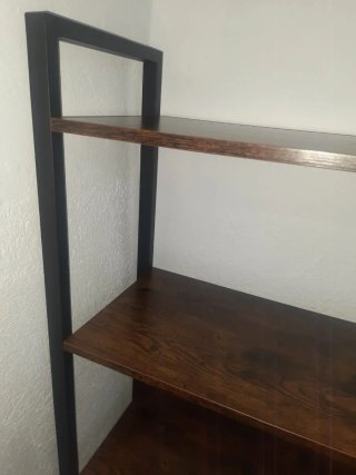 Estantería Metálica y Madera