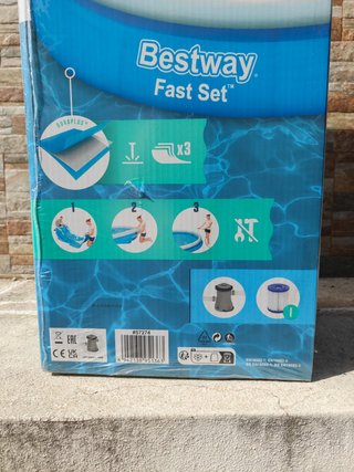 Piscina Bestway Fast Set 3.66m Nova Selada