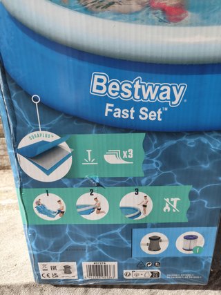 Piscina Bestway Fast Set 3.66m Nova Selada