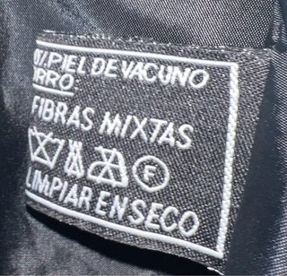 Chaleco de cuero Alex Originals Talla L