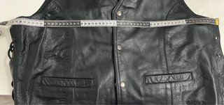 Chaleco de cuero Alex Originals Talla L