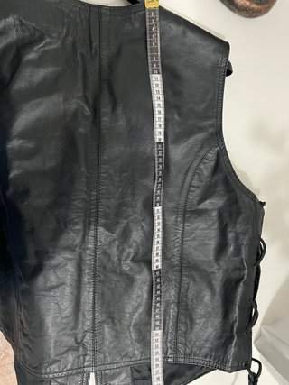 Chaleco de cuero Alex Originals Talla L
