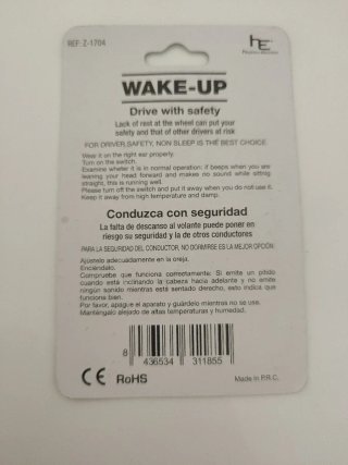 Alarma anti-sueño para coche