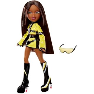 Bratz Scorchin' Sasha - Incluye 1 Muñeca de Moda, Viene con Conjunto y Accesorios, Muñecas Inspiradas en Moto, Lindos Juguetes para Niñas