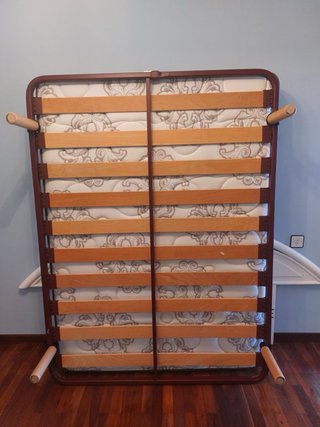 Somier Flex Futura Hierro y Madera