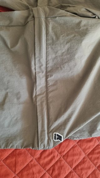 Pantaloni K-Way beige gambe staccabili