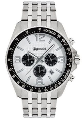 Reloj Gigandet Analógico Cuarzo Hombre Plata Blanc