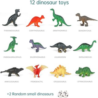 Jumbo Dino Egg Modelo GD806 Nuevo,Surakey Juego de excavación de dinosaurios de dinosaurio grande, huevos XXL, 14 figuras de dinosaurio, juguete para 6-10 años, niños, niñas, niños, regalo de cump...